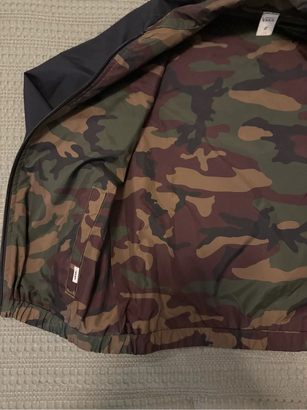 Vans reversible windbreaker